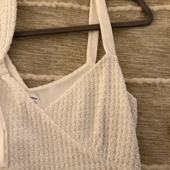 Club Monaco one Shoulder blouse with bow - Picture 4 of 6